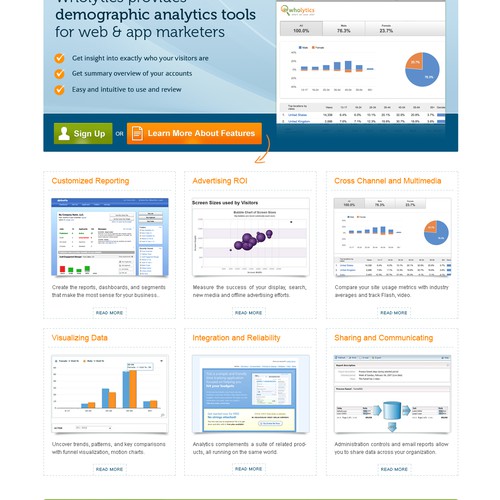 Help Wholytics with a new website design