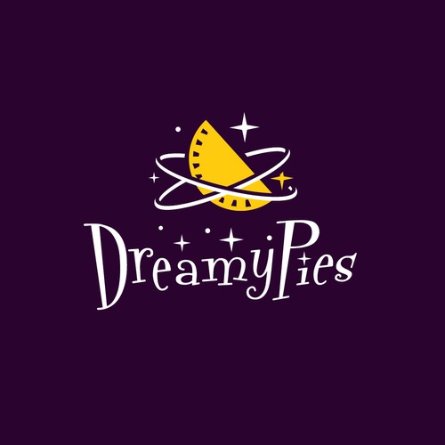 Logo for a half-moon pie company