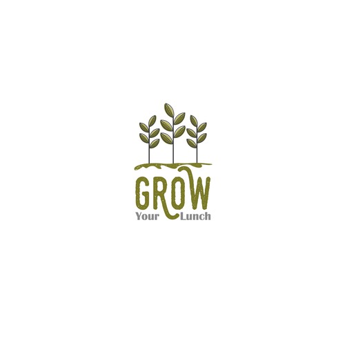 Logo design proposal for Grow Your Lunch
