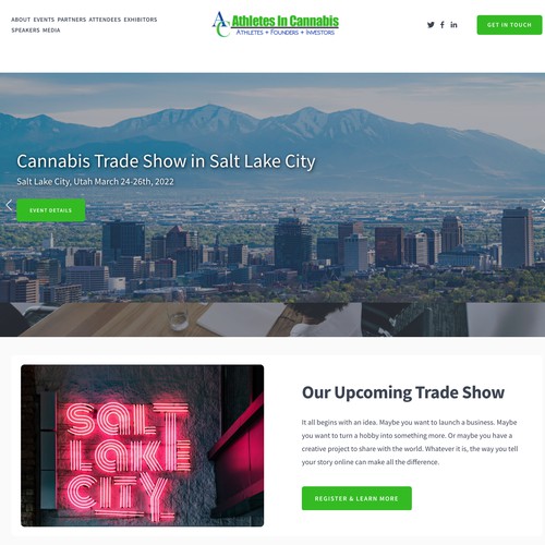 Athletes In Cannabis Business Design