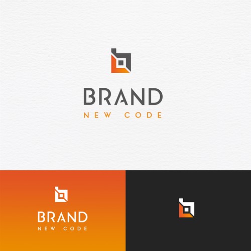 Logo design for the IT company "Brand New Code"