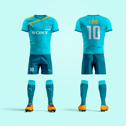 Soccer Kit Uniform.