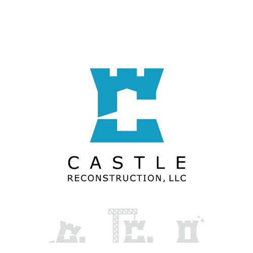 Professional & elegant logo for residential reconstruction company. 