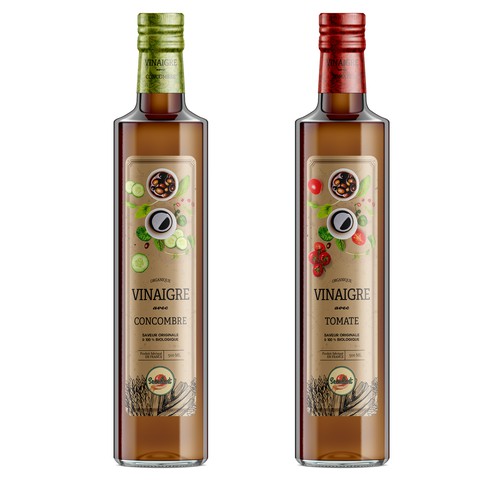 Vinegar Label Design