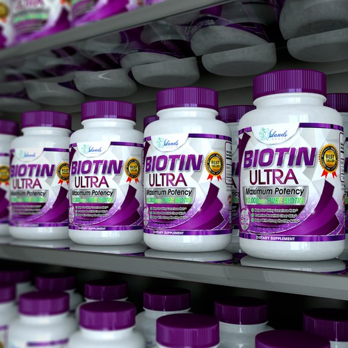 Biotin Label complete redisign and 3D Images