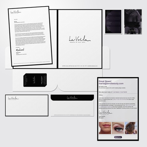 New stationery wanted for La Voila