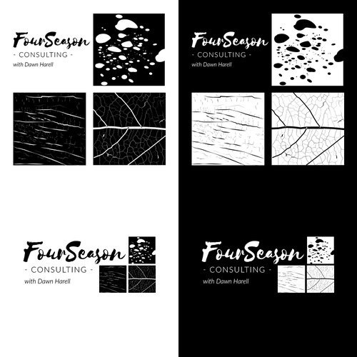 Compilation of natural materials for feng shui consultant