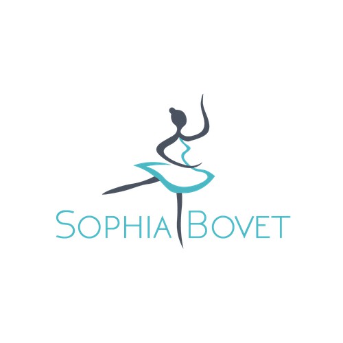 logo concept for ballerina 