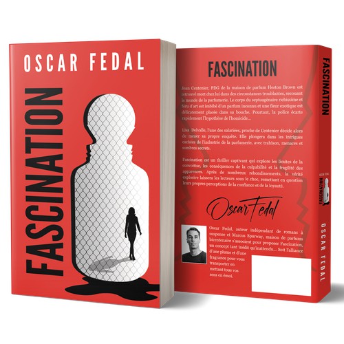 5th Novel Book Cover "Fascination"