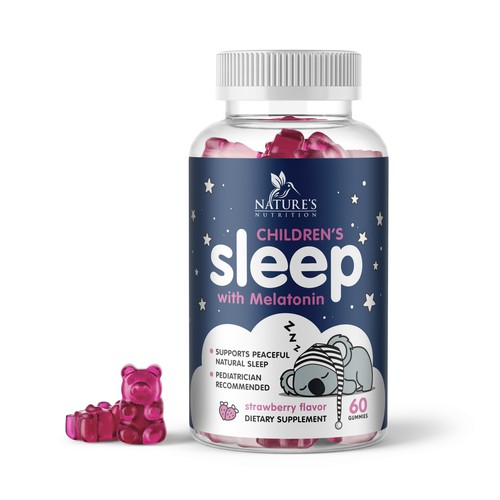 Cute Kids Sleep Gummies