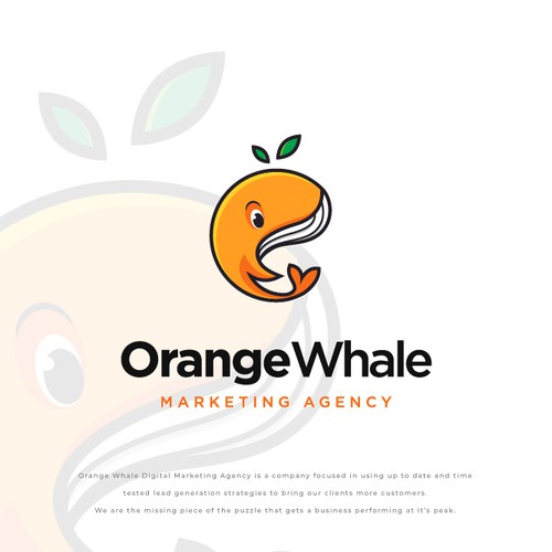 Orange Whale