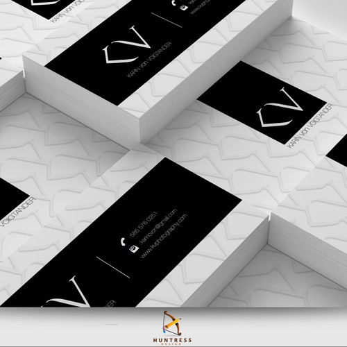 Business card for High end wedding photographer