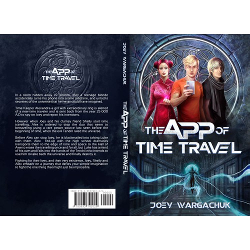 High Fantasy Time Travel Teen Adventure  Book Cover