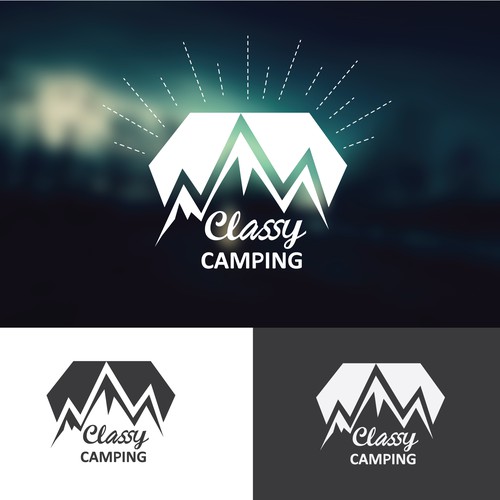 Logo concept for Camping business