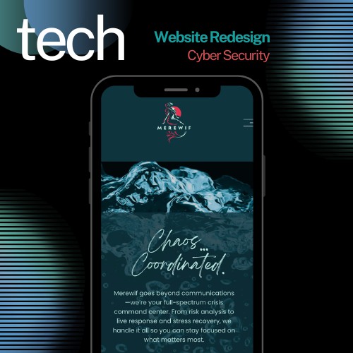 Merewif | Tech & Cybersecurity Website Redesign