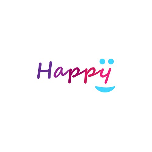 Happy Logo for Yoga company