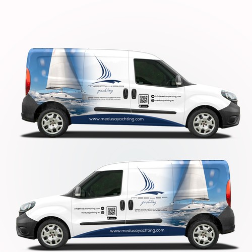 MEDUSAYACHTING Van Wrap Design 