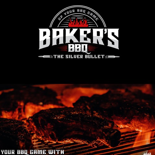 Logo concept for bbq brand