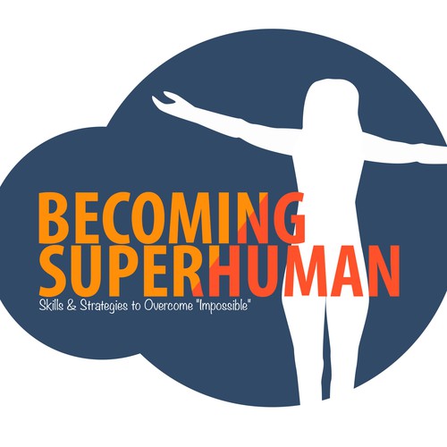 Create a brand identity for a blog and podcast about Becoming SuperHuman