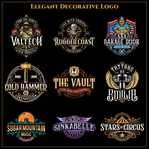 Elegant Decorative Logo