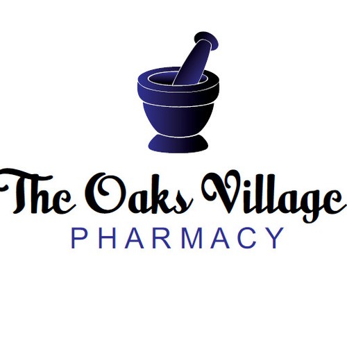 Create the next logo for The Oaks Village Pharmacy