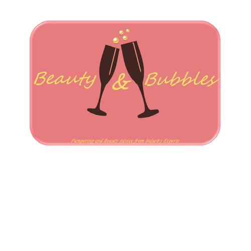 Elegant, Feminine concept for Beauty and Bubbles