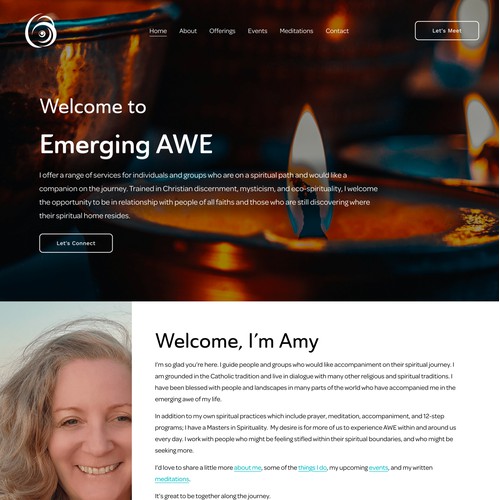 Emerging AWE Website
