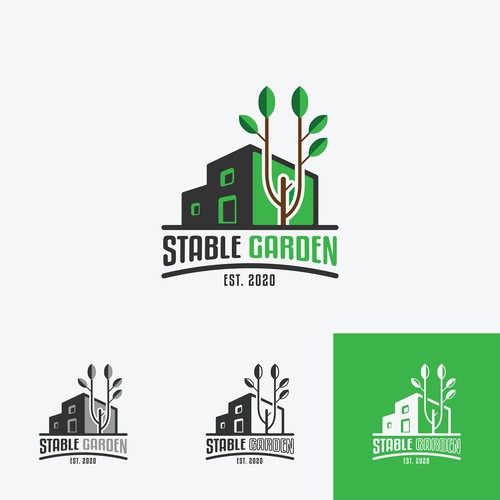 Logo Concept for Stable Garden