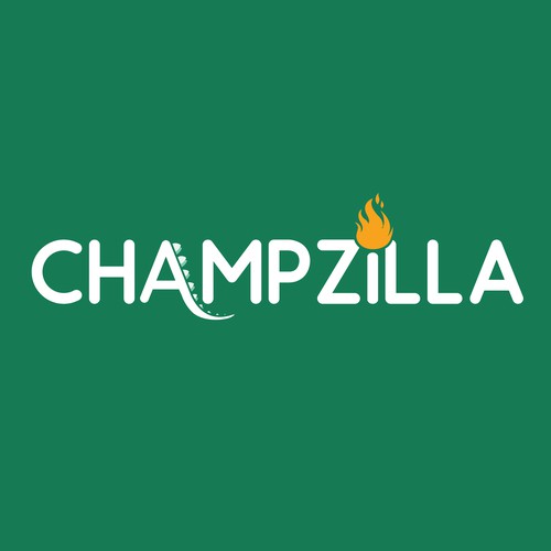 The GodZilla logo for guys at Champzilla