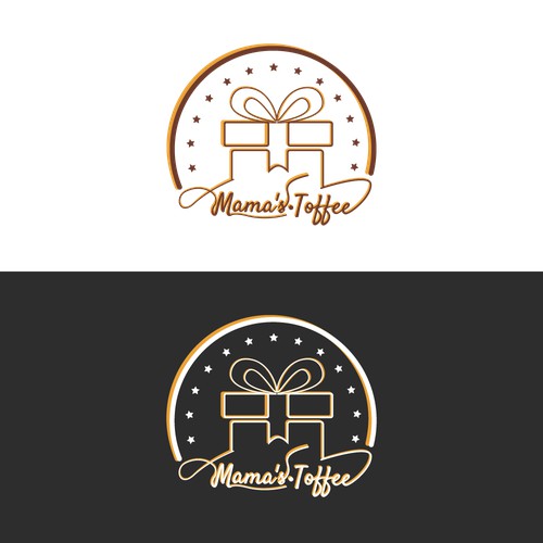 logo "Mama's Toffee"