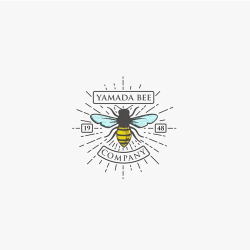 logo concept for yamada bee