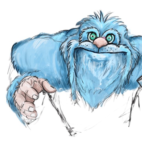 Yeti monster concept