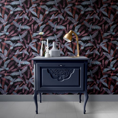 Moody flock pattern
