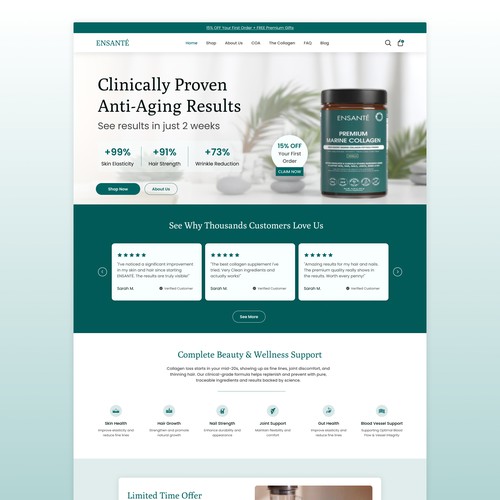 High Converting Landing Page Redisgn