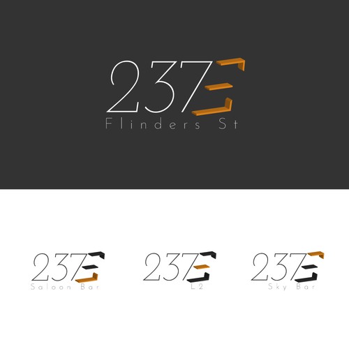 Logo design of 237E bar