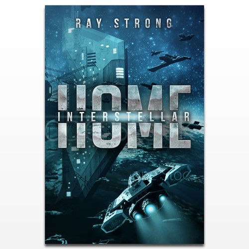 Sci-fi book cover for Home: Interstellar