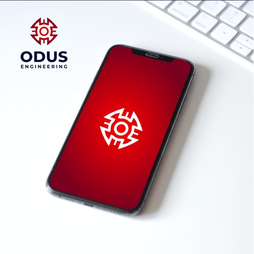 ODUS Engineering | Engine | Engineer | Logo