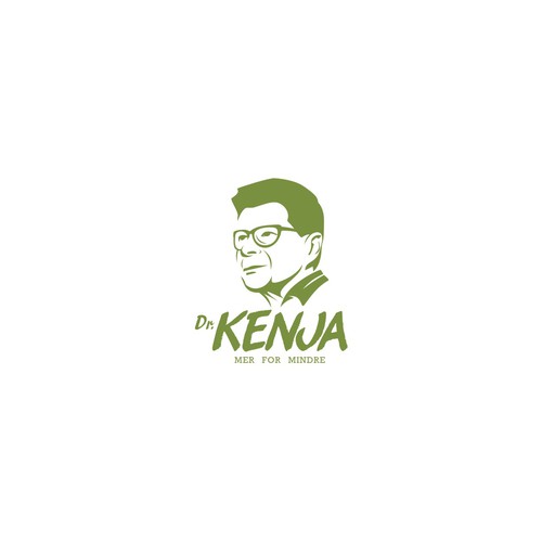 Vintage logo concept for Dr. Kenja