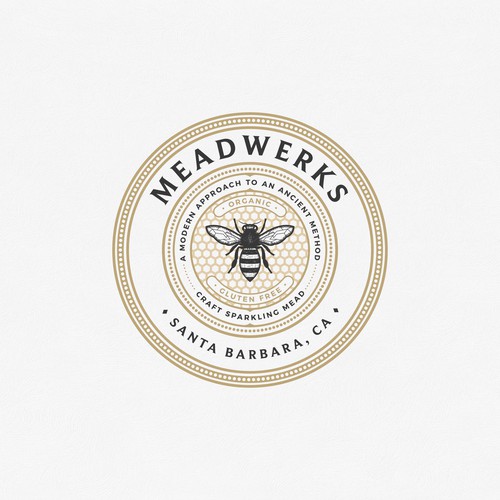 Logo concept for Meadwerks Santa Barbara California