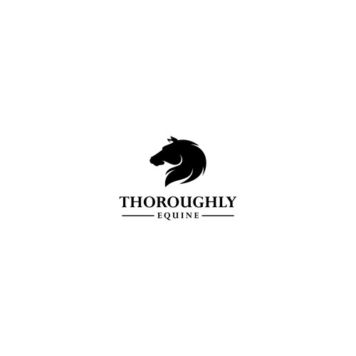 Seeking Equestrian Business Logo