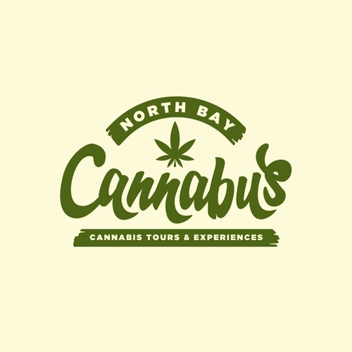 Logo design for North Bay Cannabus