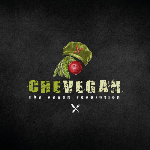 logo design for CheVegan