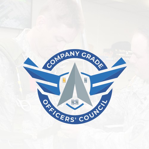 Logo concept for company grade officers council