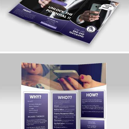 Brochure design for Remember2Remind