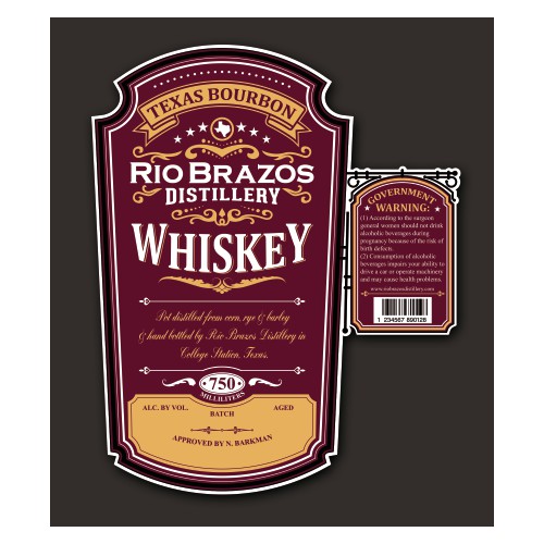 Rio brazos Texas Bourbon