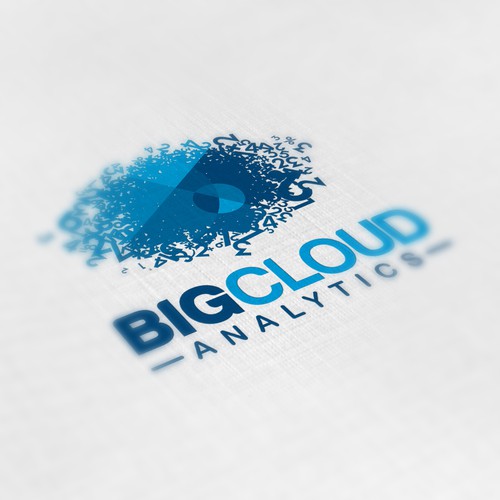 Create the next logo for Big Cloud Analytics