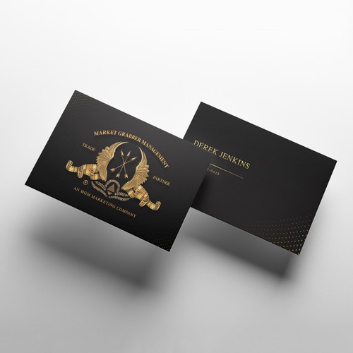 Business Card for MGM Company