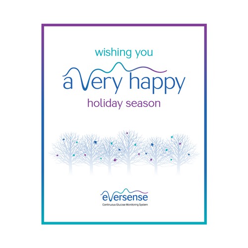 eversense holiday card 2020