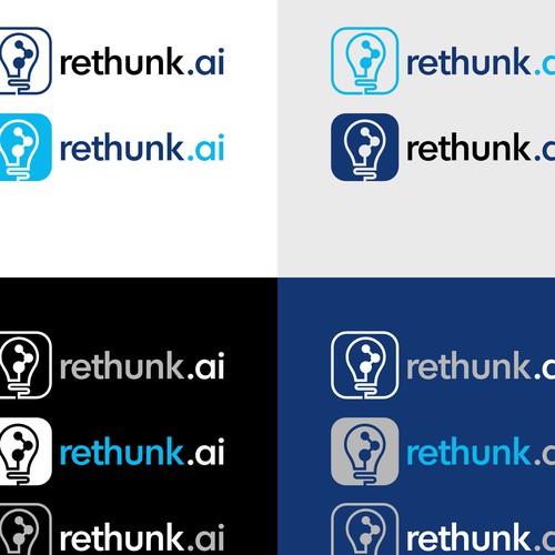 Logo concept for ai platform