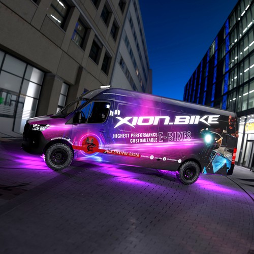 Van wrap - ebike company